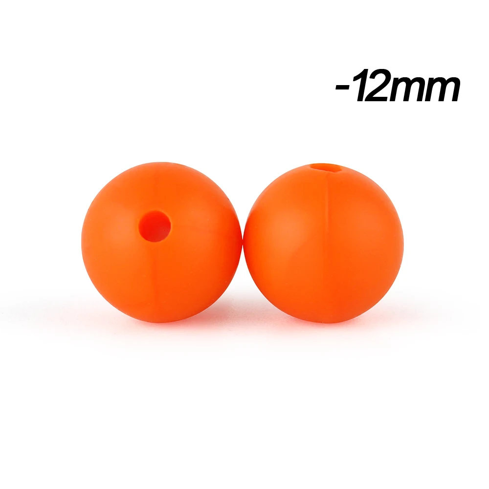 Silicone Beads for DIY Jewelry and Crafting - BPA Free, 12mm Round - Assorted Quantities