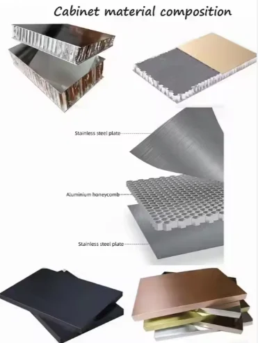 Modern Design Kitchen Cabinets High Quality Stainless Steel Assembled Island Sets with Drawer Slide & Basket Free Sample Offered