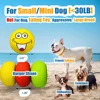 6 Pcs Latex Dog Squeaky Toys Rubber Soft Dog Toys Chewing Squeaky Toy Fetch Play Balls Toy for Puppy Small Pets Dog Accessories 2