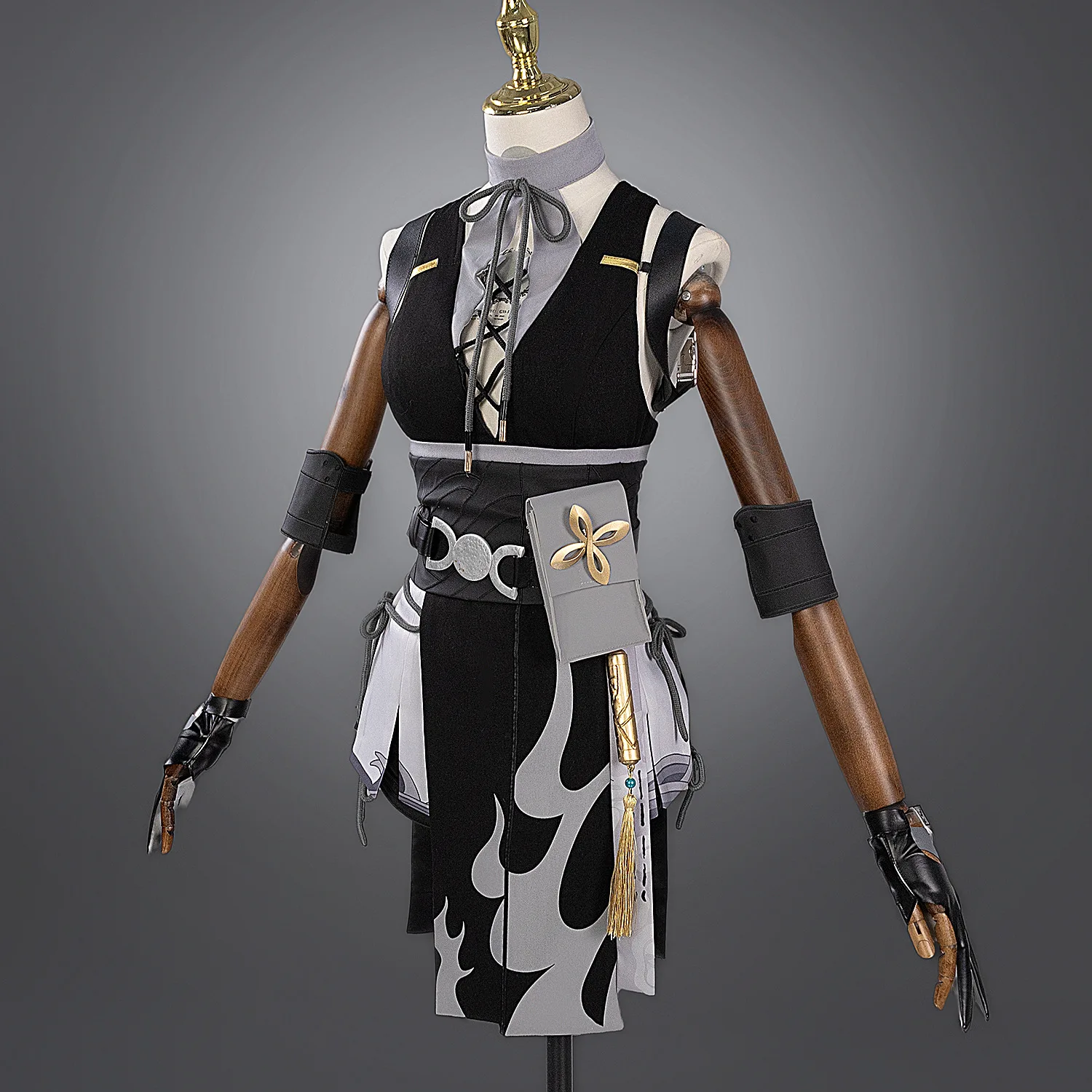 Wuthering Waves Rover Blue Battle Suit Cosplay Costume