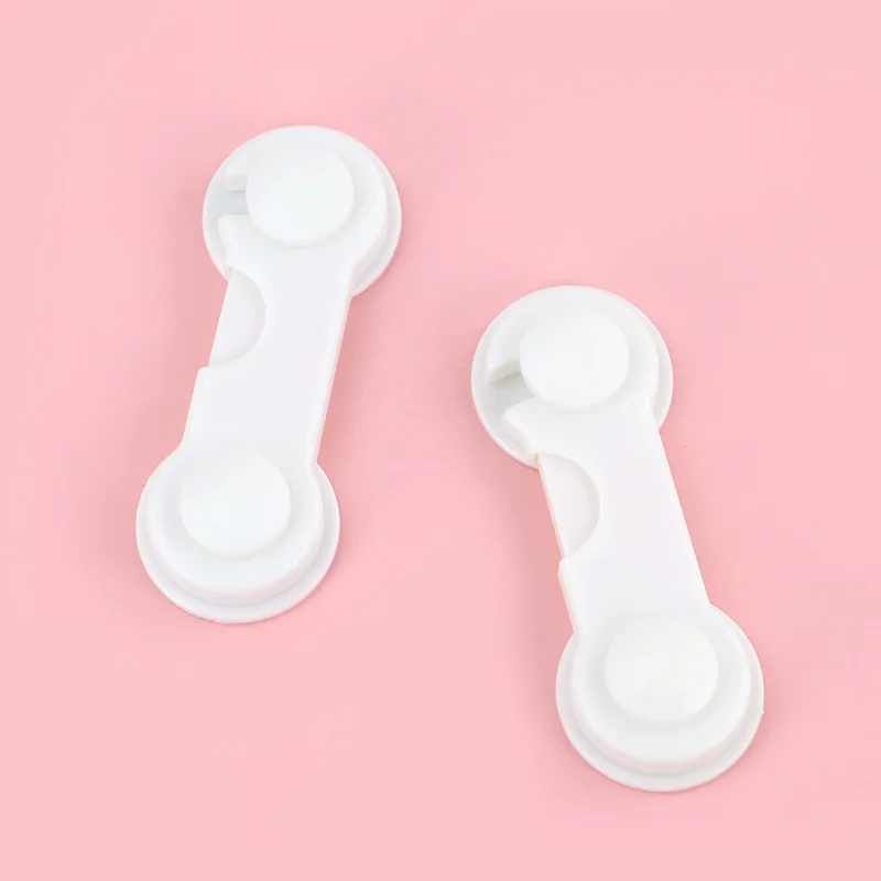 2pcs Kids Security Cabinet Lock Children Anti-pinch Safety Protection Buckle Children's Safety Security Protector Baby Care cabinet lock child lock safety lock