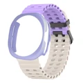 Purple white purple
