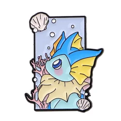 Adorable Anime Elf Enamel Pin - Cartoon Animal Brooch for Backpacks and Clothing Accessories (5)