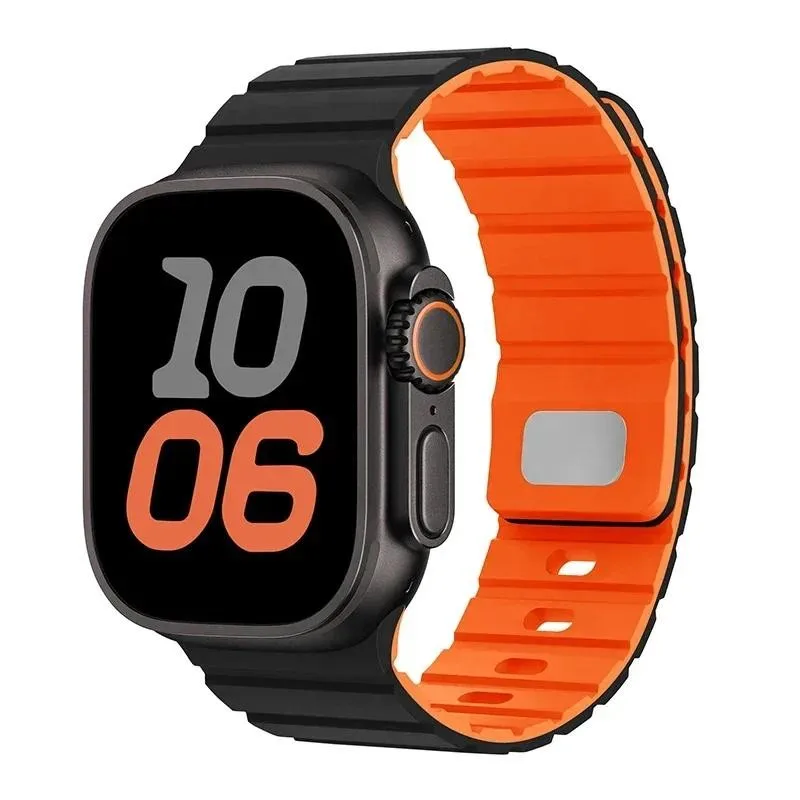 Silicone Magnetic Bracelet Watch Band