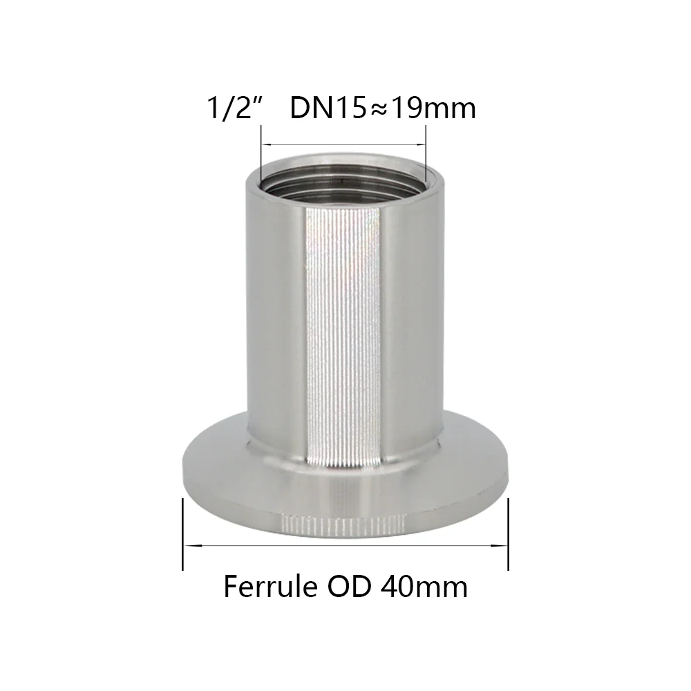 YQBS Sanitary Female Threaded Pipe Fitting 1.5" 2" TRI Clamp 1/4&rdquo; 3/8&ldquo; 1/2&ldquo; 3/4&rdquo; Female Thread hose pipe fitting,pipe fitting,water pipe fitting