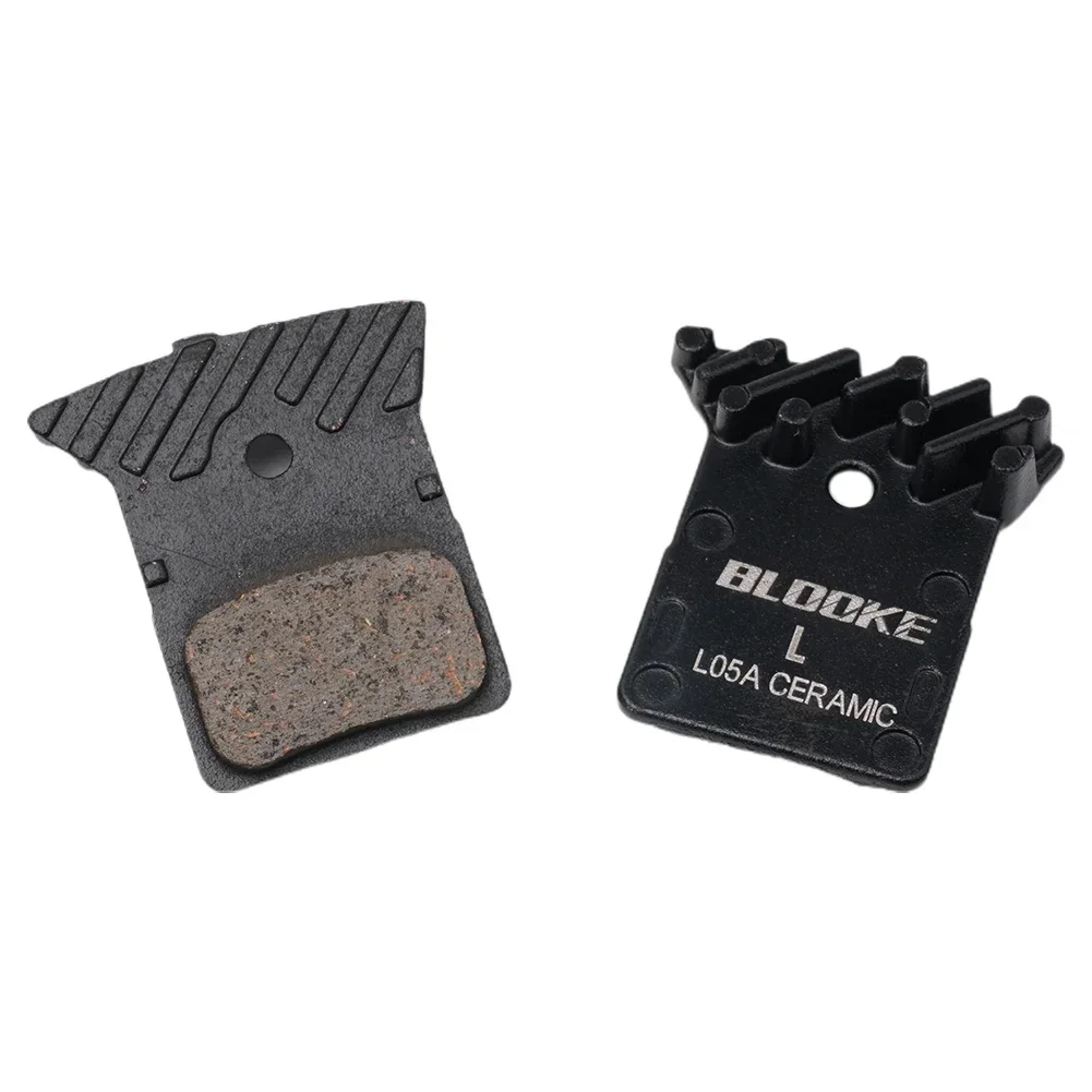 Bike Brake Pads Resin 1pair Aluminum Ceramics Cermet-Shimano L05A-RF Practical Replacement Cooling For Shimano