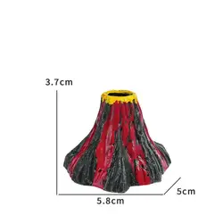 Volcano Aquarium Decoration with Aerator Bubble Stone (A)
