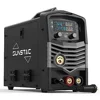 5 in 1 Dual Voltage Multifunctional Aluminum Welding Machine 200A Stick/Lift TIG/MIG/Flux MIG/Spool Gun Smart LCD Panel Synergic 1