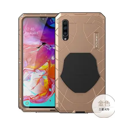 

Imatch Phone Case For Samsung Galaxy A53 A70 A90 A80 A72 A71 A51 A52 A42 Silicone Hard Aluminum Metal Protector Heavy Duty Cover