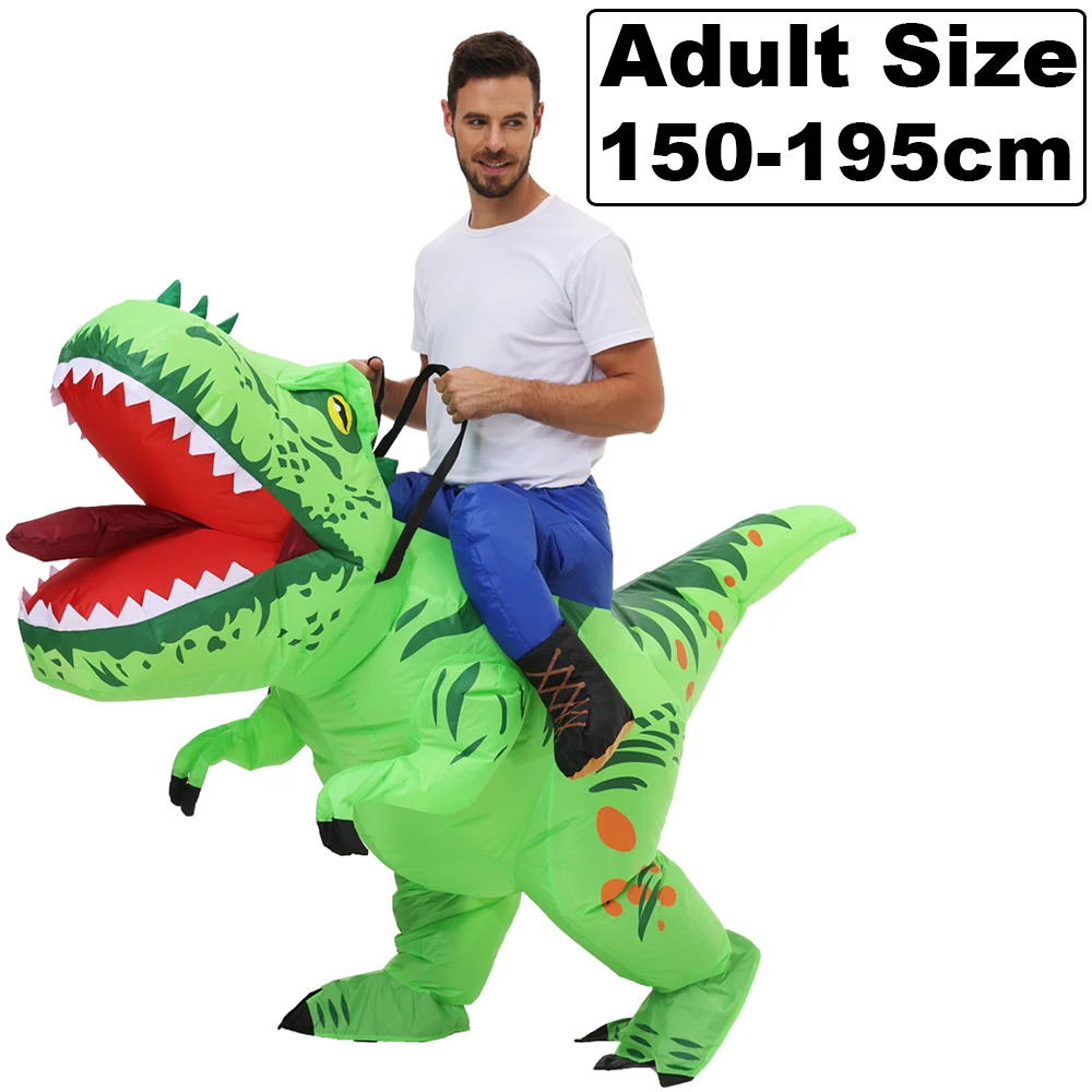 Disfraz inflable de dinosaurio para niños y adultos, disfraz de Anime, Purim, Halloween, fiesta de Navidad, disfraces de Cosplay, trajes para niños y niñas