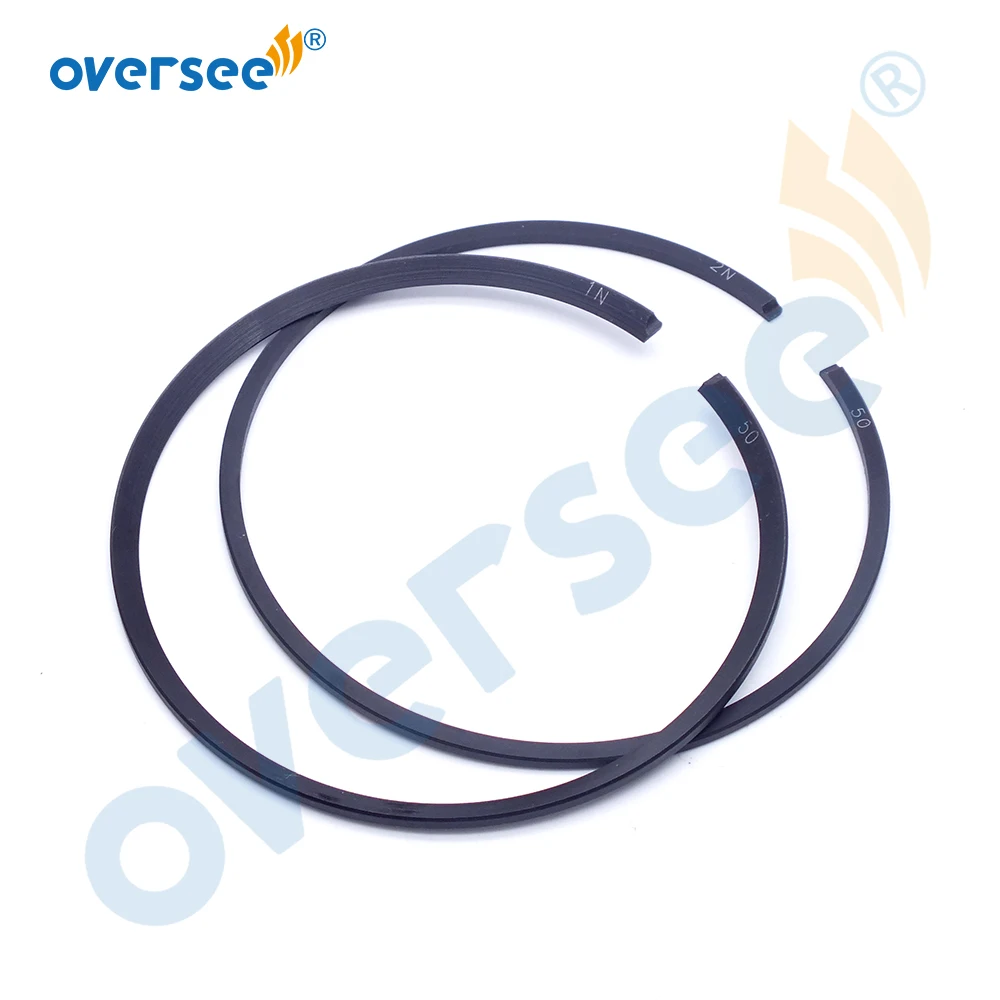Outboard Parts Repair Kit 436360 Piston Ring Set Oversize 0.020 for OMC JOHNSON EVINRUDE Outboard Motor Parts 9.9HP-15HP 2.395"