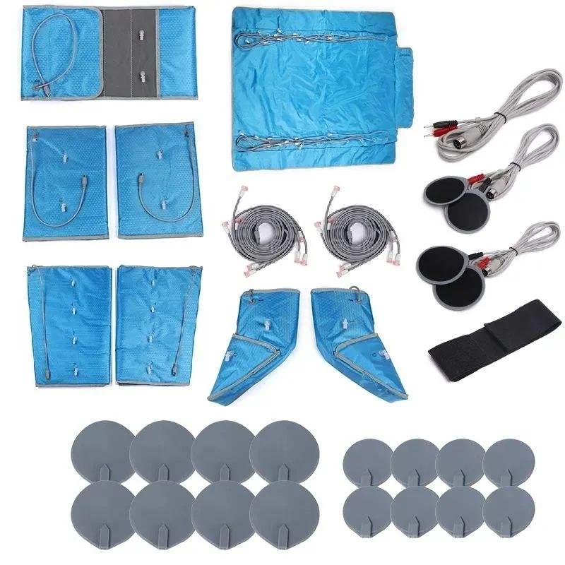 3-in-1 Full Body Compression Massage Therapy Kit Touch Screen Lymphatic Drainage Machine for Legs Buttocks Arms-Pressure Thera
