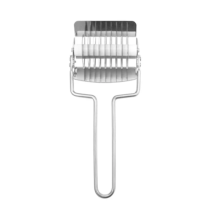 Household Manual Stainless Steel Noodle Cutter Machine Instant Dough Garlic Ginger Roller Cut Knife Makers Kitchen Pasta Tools