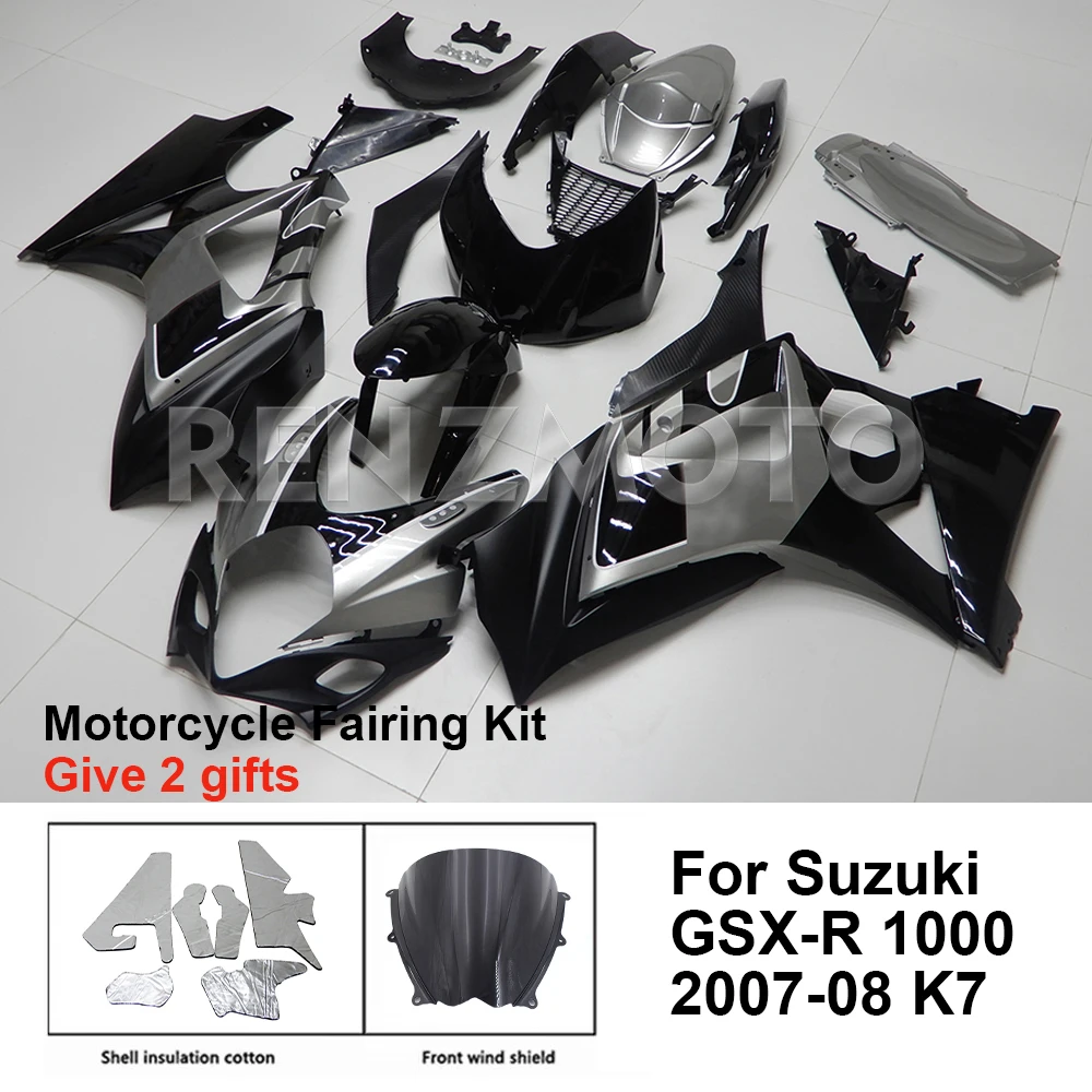 

Motorcycle Fairing Set Body Kit Plastic For Suzuki GSXR GSX-R 1000 2007-08 K7 Accessories Injection Bodywork S1007-113a