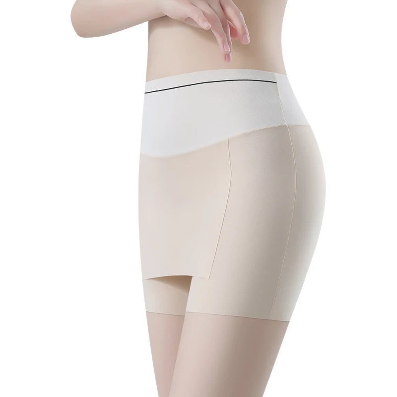 Female Boxer Shorts Women's Summer Shorts Safety Short Pants Women Seamless Panties Ice Silk Underwear Under the Skirt Plus Size