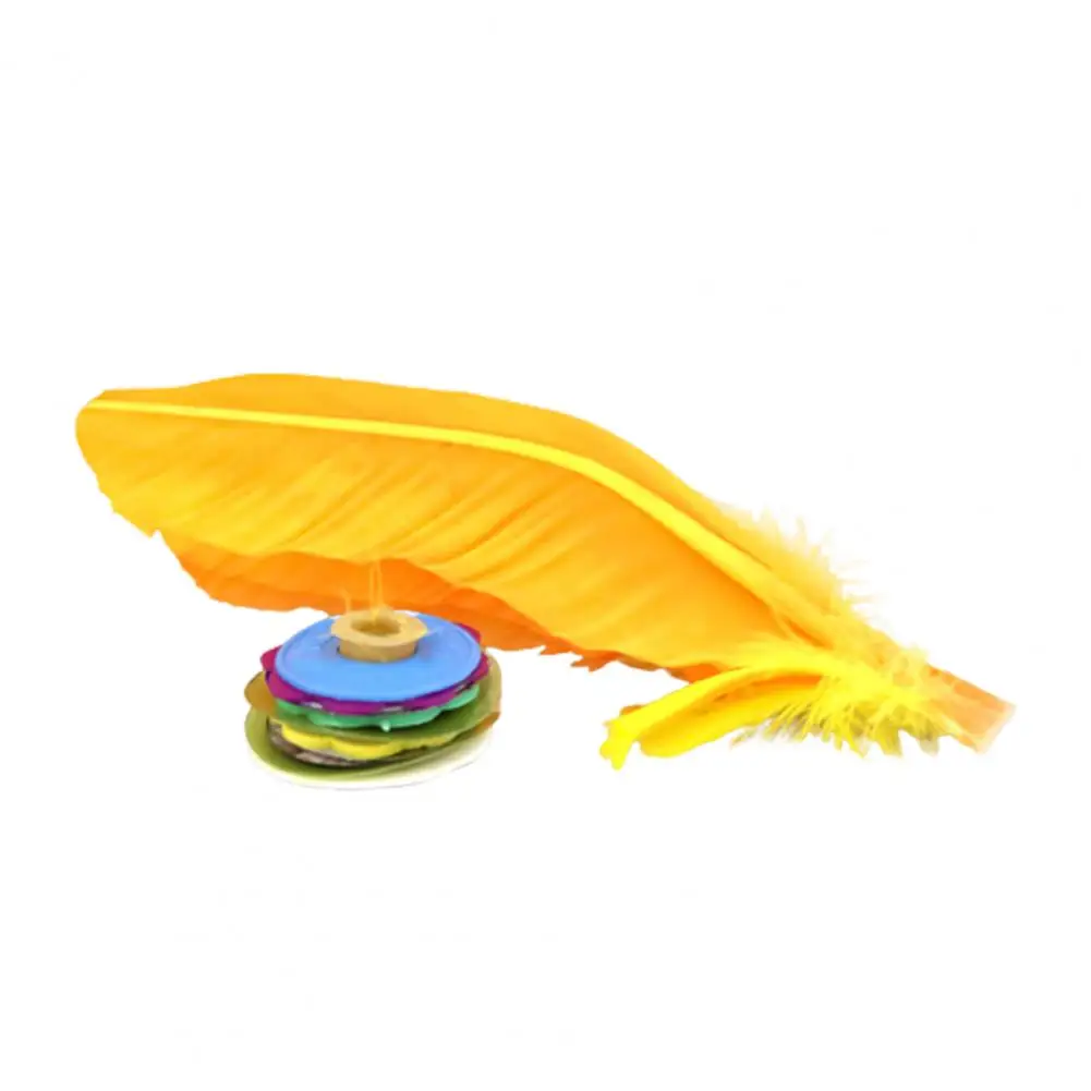 Feather China Kick Shuttlecock Footbal Foot Kick Fancy Goose Feather Shuttlecock For Physical Exercise Kicking