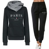 2025 Simplicity Women's Tracksuit Long Sleeve Fashion Women's Clothing Sweatpants Pullover Sports Outdoor Casual Daily Hot Sales - Image 5