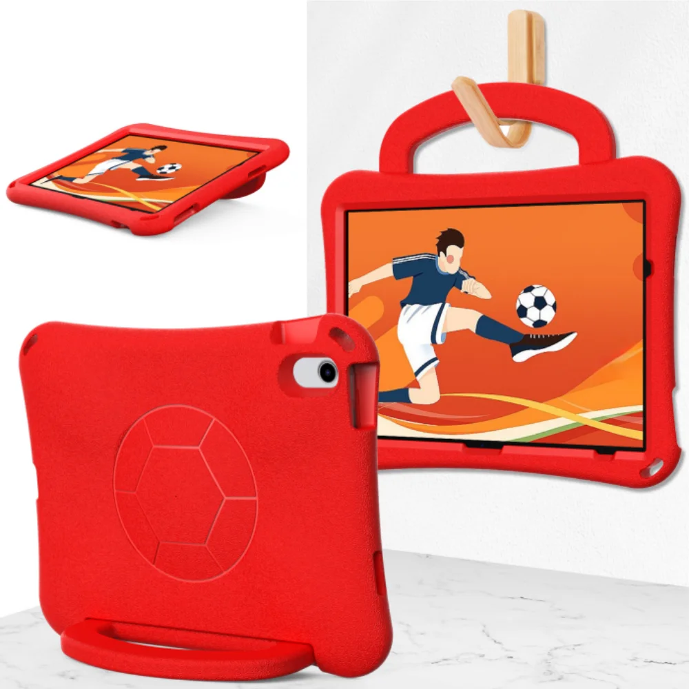 Children's Shockproof EVA Foam iPad Cover with Shoulder Strap