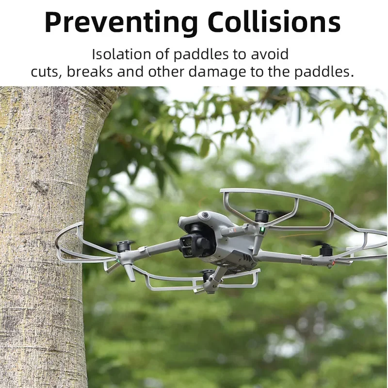 Protège-hélices en plastique résistant pour drone enfant, fixation simple et sécurisée.