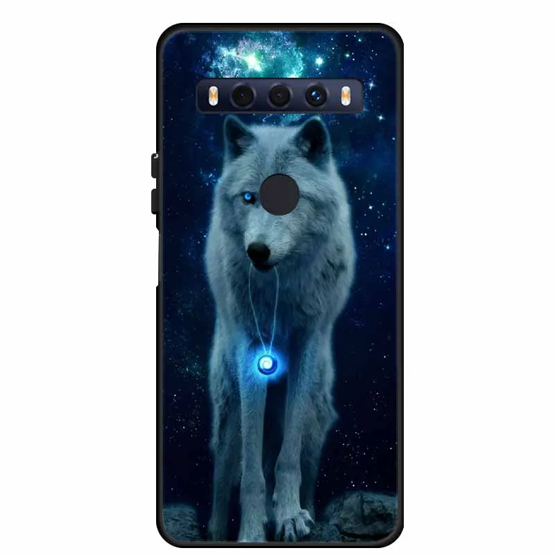 Cartoon Soft TPU Silicone Lion Wolf Phone Case - Stylish Back Cover