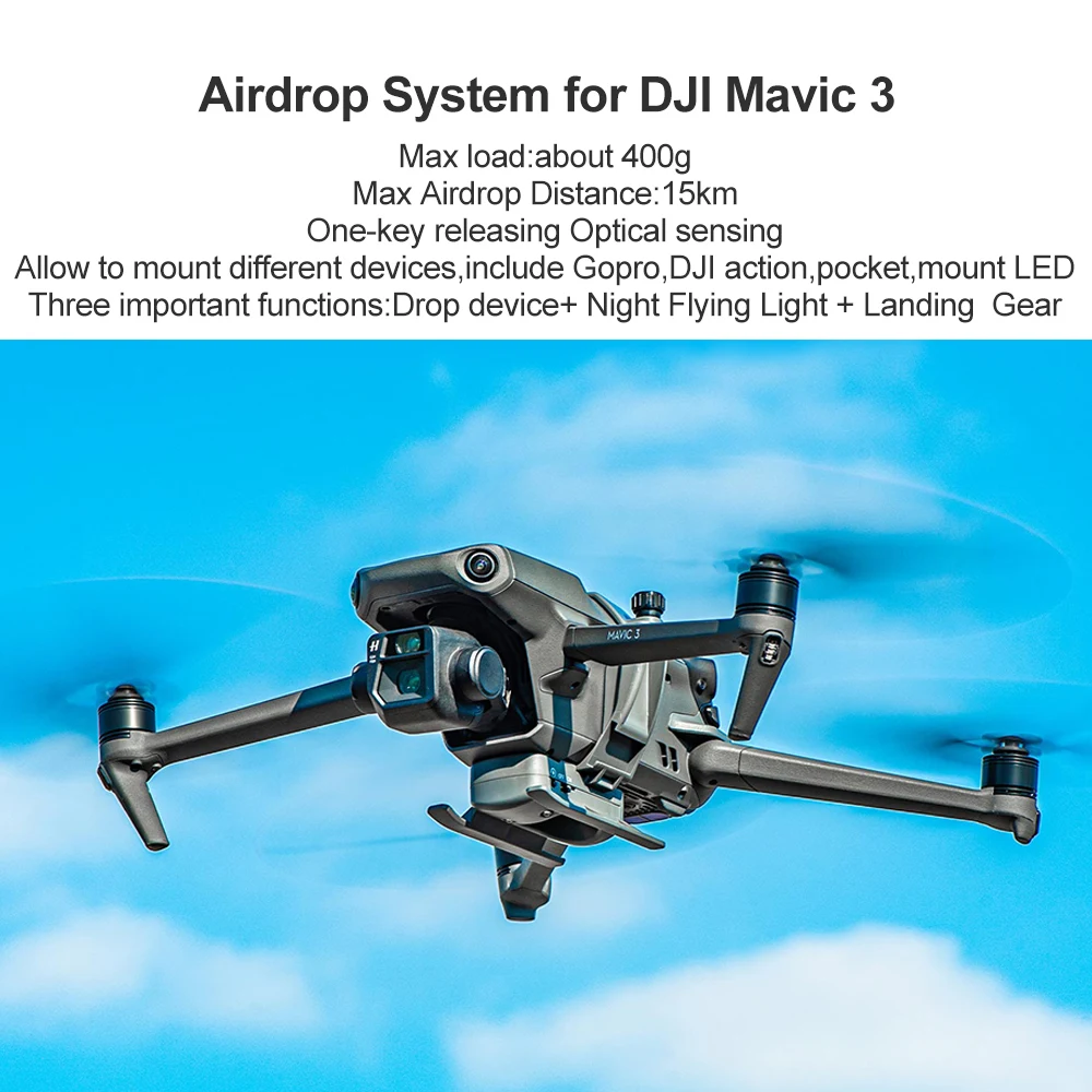 For DJI Mavic Mavic Air 2S Airdrop System Drones Thrower