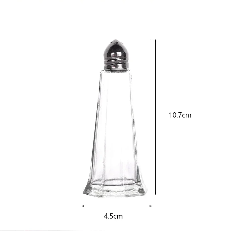 Seasoning Jar Spices Bottle Small Glass Seasoning Bottle Pepper Bottle Condiment Bottles Spice Bottles Salt Jar Spice Container Kitchen Storage Organizer