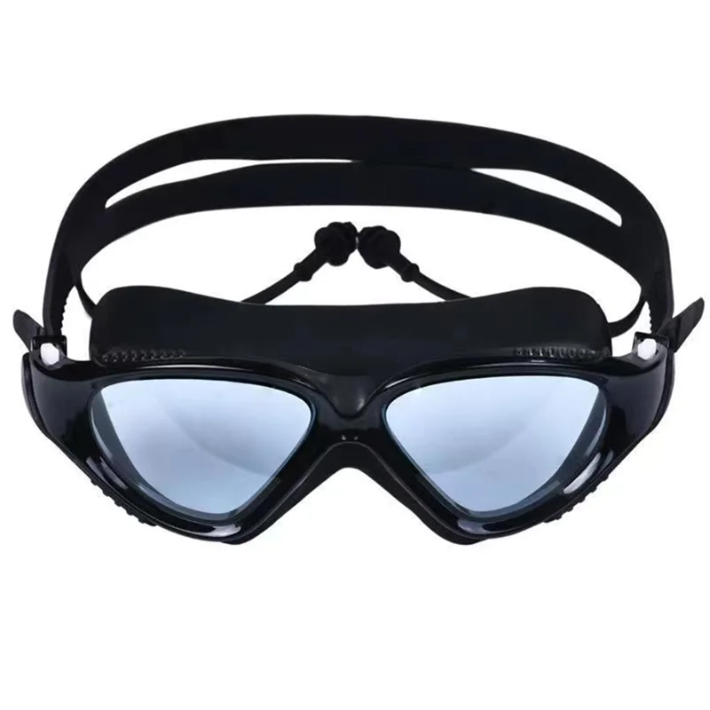 Swimming Goggles With Earplugs Nose Clip Cap Men Women