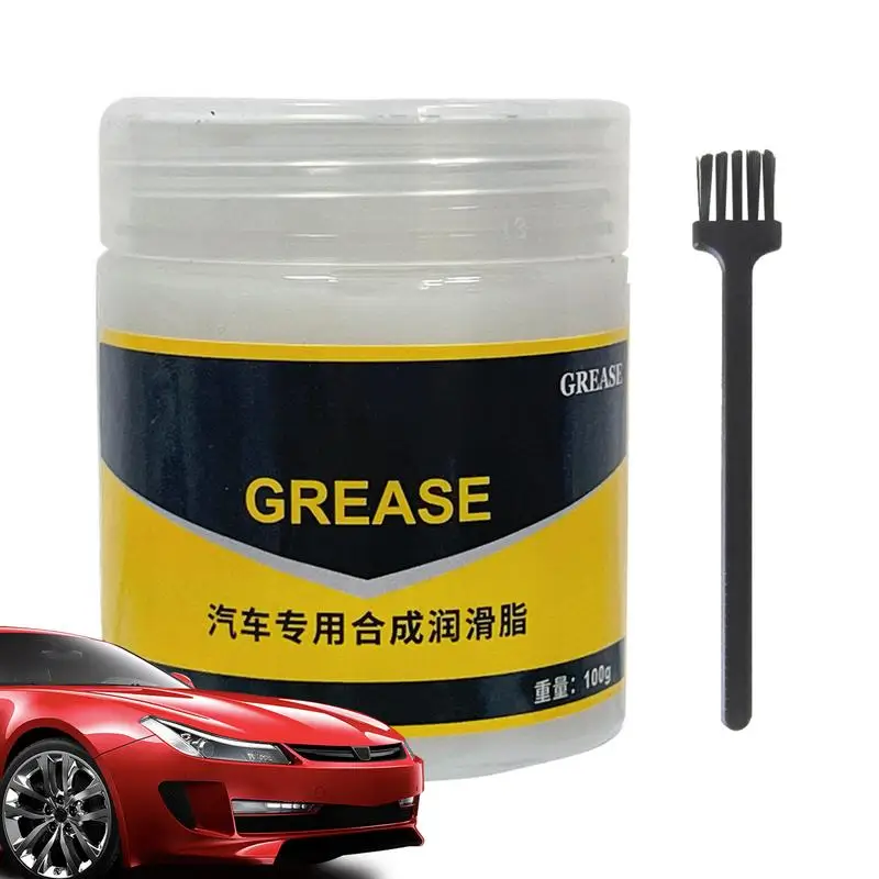 Lubricating Grease For Car 80g Hinge Seat Slide Lubricant Multi-Purpose Long-Lasting Temperature Resistant Sliding Track Grease
