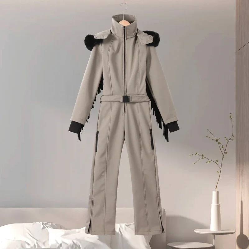 Women One Piece Ski Suit Image 2