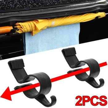 Car Umbrella Holder Universal Car Trunk Umbrella Mount Towel Hanger Hooks Auto Car Accessories Internal Storage Organizer Holder 1