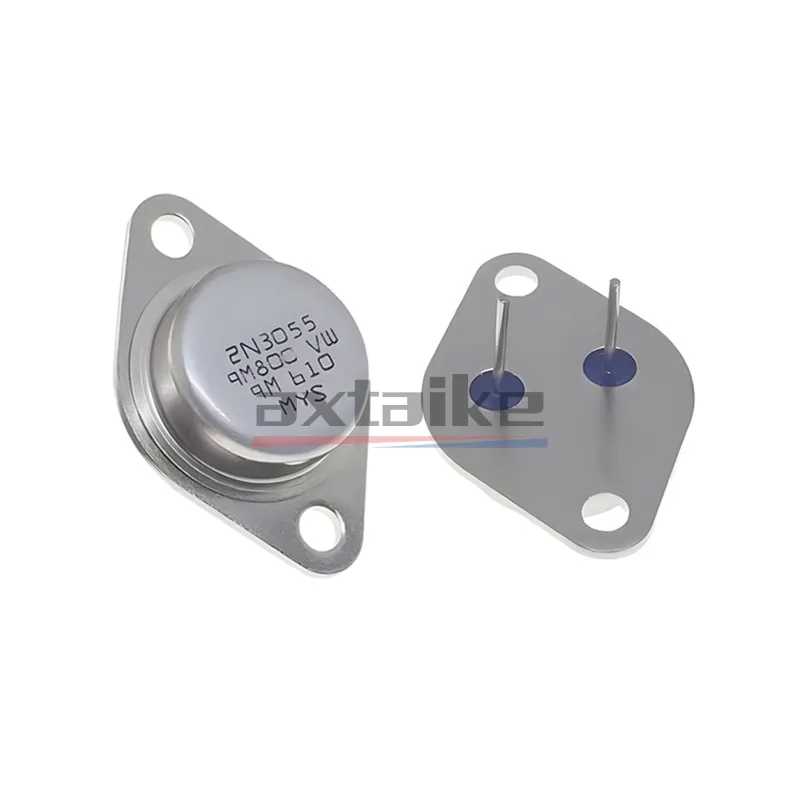 2N3055 MJ2955 15A 60V 115W TO-204 TO-3 DIP 2Pin 2N3055G MJ2955G Silicon NPN PNP Power Transistor 5PCS,bjt transistor