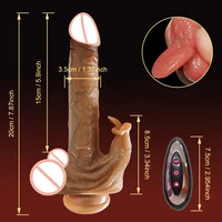 Stoßdildo Sexspielzeug Frau APP-Steuerung Heizung Vagina Dildo Vibrator für Frauen G-Punkt Weibliche Masturbation Realistischer Penis 6