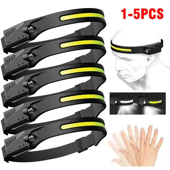 Rechargeable Sensor LED Headlamp 1