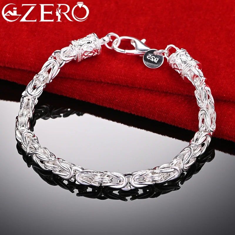 

Dragon Head Chain Bracelet For Man Women 925 Sterling Silver Charm Fine Jewelry Trend Party Wedding Street Fashion Accessories
