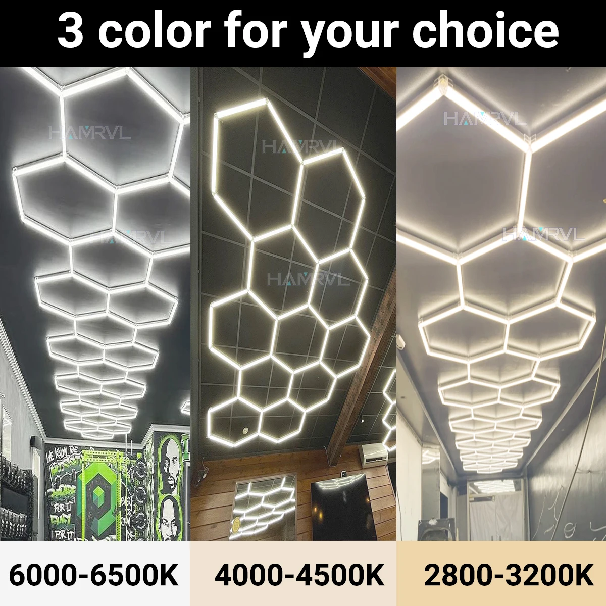 ガレージライト六角ライトランプ 110 V-240 V Led チューブ