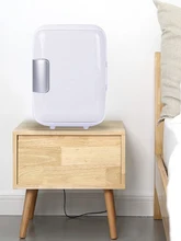  Portable Compact Refrigerator Multifunction Mini Beauty Face Cosmetics Fridge Drink Cooler Warmer Fridge Freezer for Home Car 