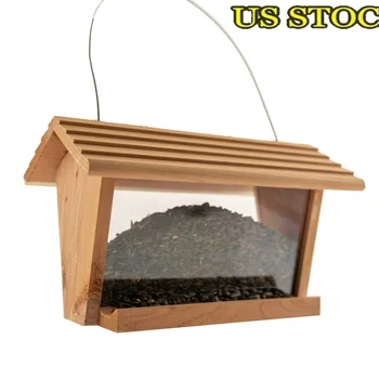 Red Cedar Hopper Feeder 1