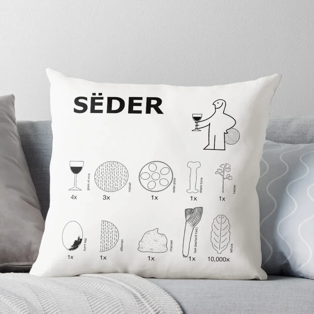 

Seder Construction Instructions Throw Pillow Christmas Covers christmas pillowcases Luxury Pillow Case