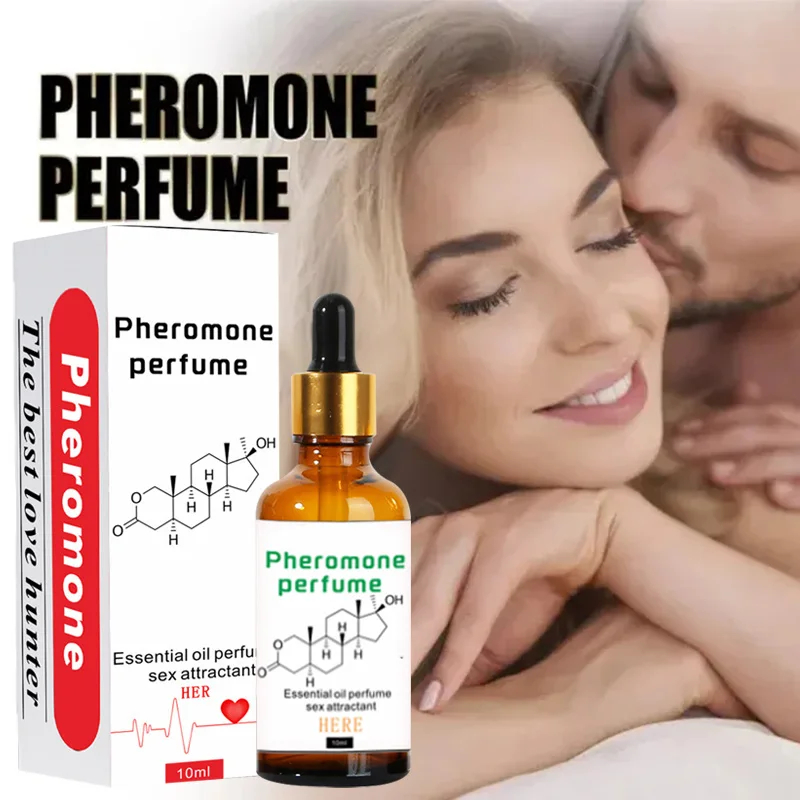 Long Lasting Pheromone Essential Oil Perfume 10ml For Men Women Natural Refreshing Body Flirting Perfume Dating Adults Fragrance