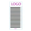 Eyelash extension custom LOGO label OEM Private label 1