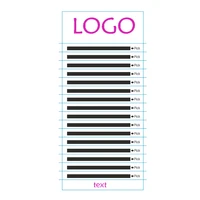 Eyelash extension custom LOGO label OEM Private label 1