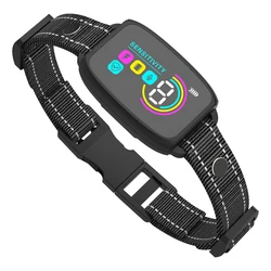 Color Screen Automatic Anti - Barking Dog Collar - Waterproof & Rechargeable Smart Training Device (A)