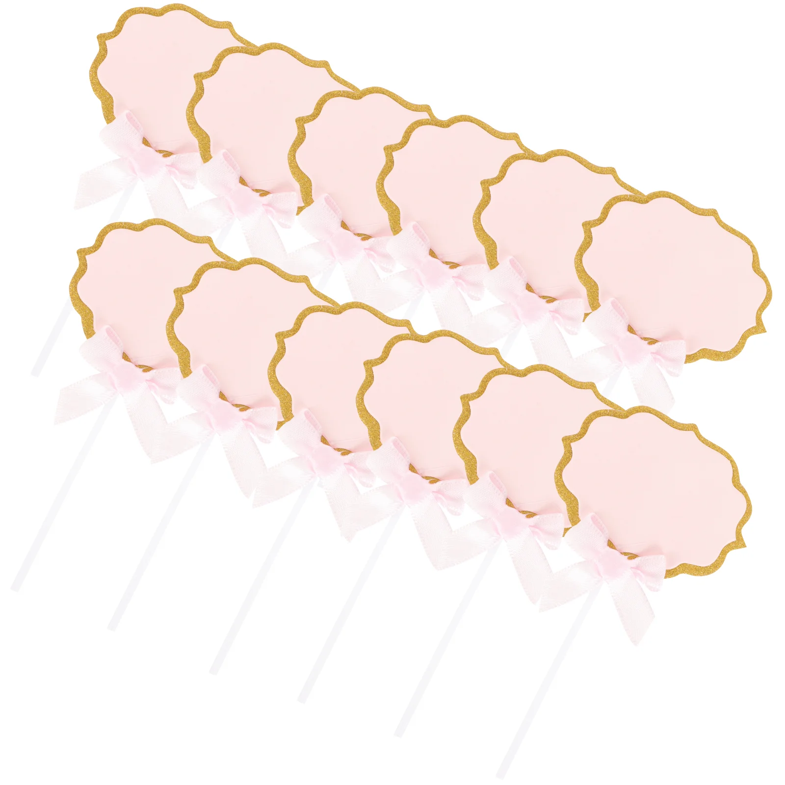 

10 Pcs Blank Label Insert Cheese Marker Labels Appetizers Toothpick Flags Birthday Cake