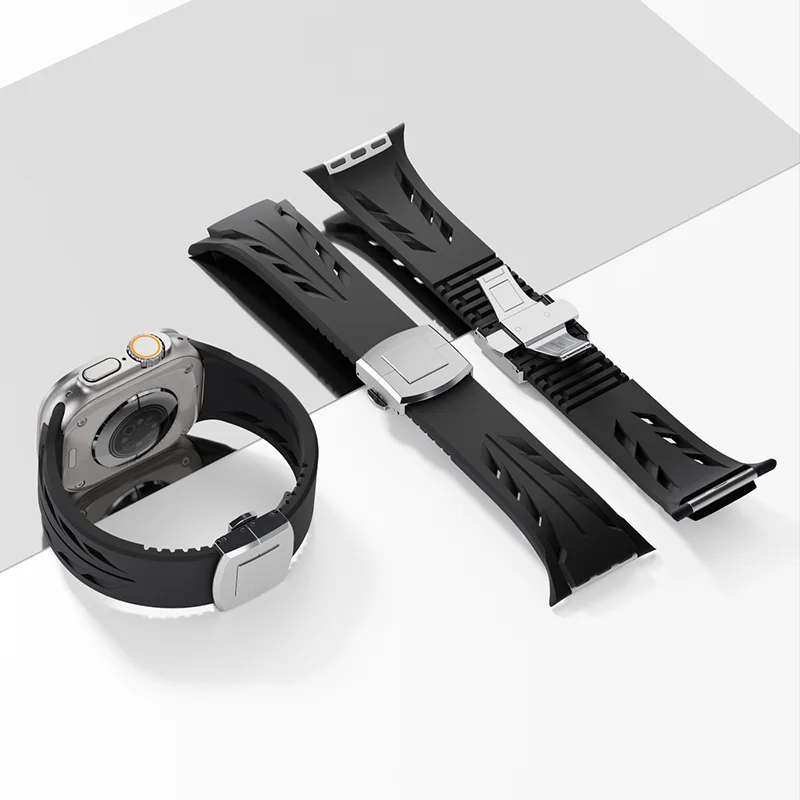 Comfortable and Sweat-Resistant Fluororubber Band