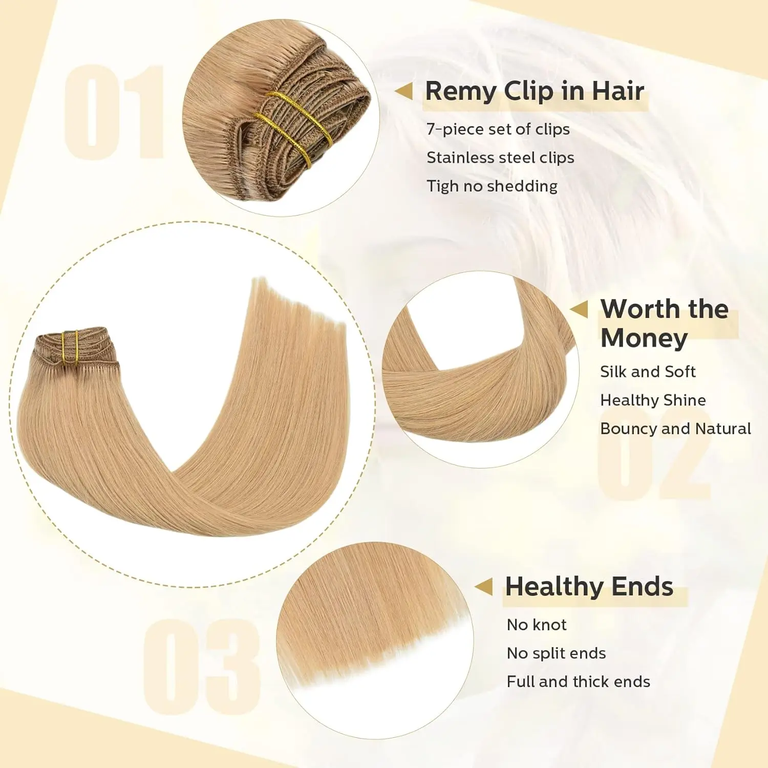 Рисунок 2 - пряди для наращивания волос