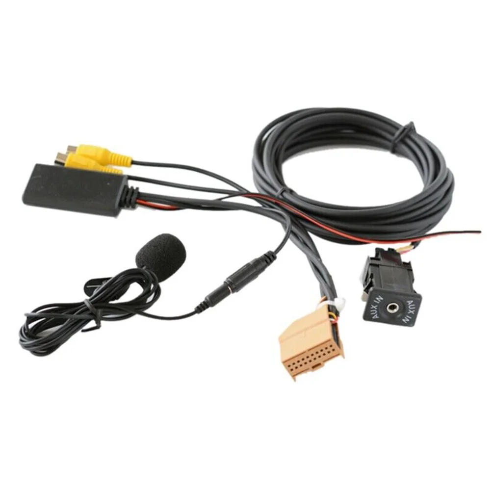 

Адаптер для кабеля микрофона, аксессуары, Bluetooth-Совместимость с панелью MMI 2G Для Q7 A6 A8 2006-2008, высокое качество