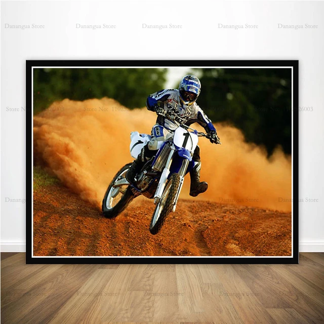 Wall Art Print Motocross sport, Gifts & Merchandise