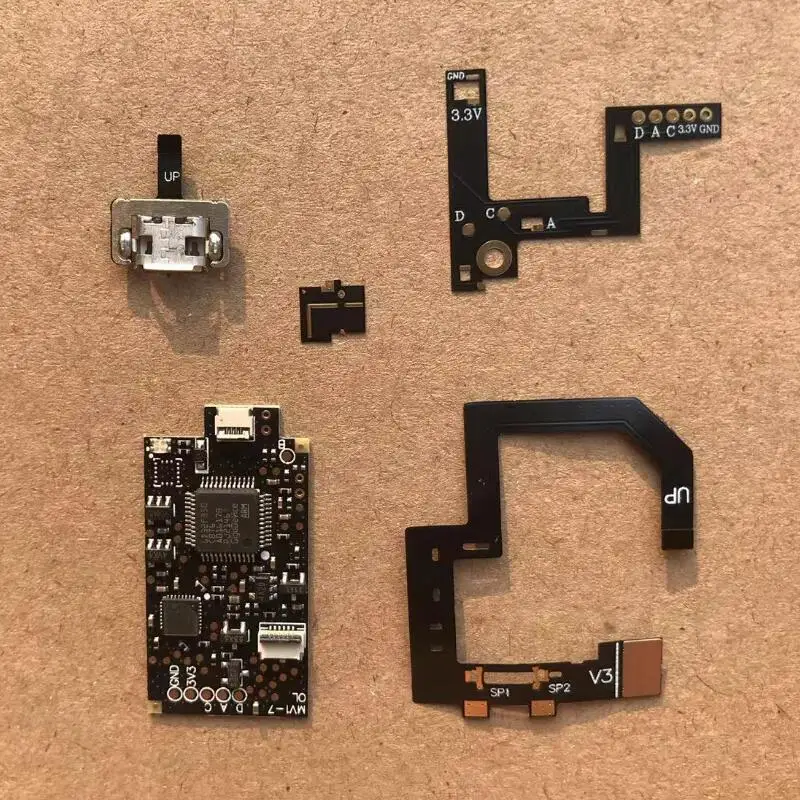Puces originales améliorées et flashables utilisées pour la grande console Oled (HEG 001