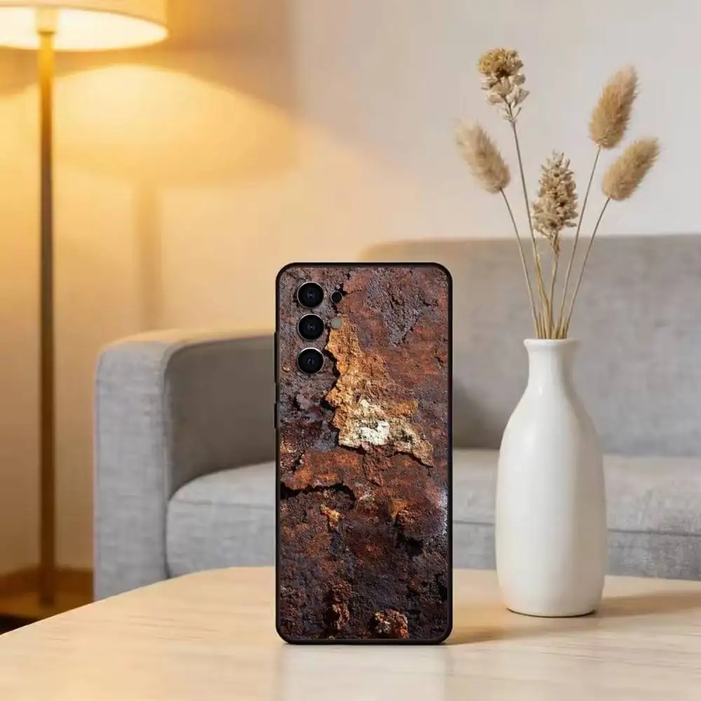 Retro Industrial Rustic Black Phone Case Cover
