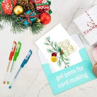5-100pcs Gel Pen Set 100 Colors Pen Set for Making Cards, Adult Coloring Books, Journaling Planner Crafting Doodling Drawing 5